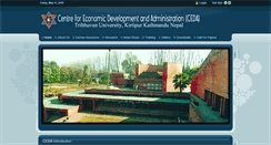 Desktop Screenshot of ceda.org.np