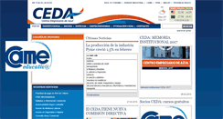 Desktop Screenshot of ceda.org.ar