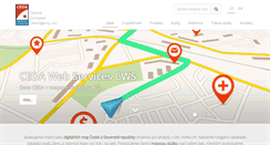 Desktop Screenshot of ceda.cz