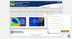 Desktop Screenshot of ceda.ac.uk